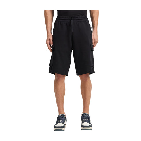 EA7 Emporio Armani Pantaloncini sportivi Bermuda Uomo felpato cargo S P25 - EA7 EMPORIO7M000326AF12660 - UC001 - S - Francavilla Moda